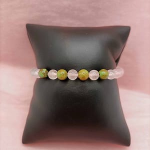bracelet quartz rose